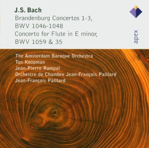 Bach: Brandenburg Concertos Nos. 1-3; Concerto for Flute