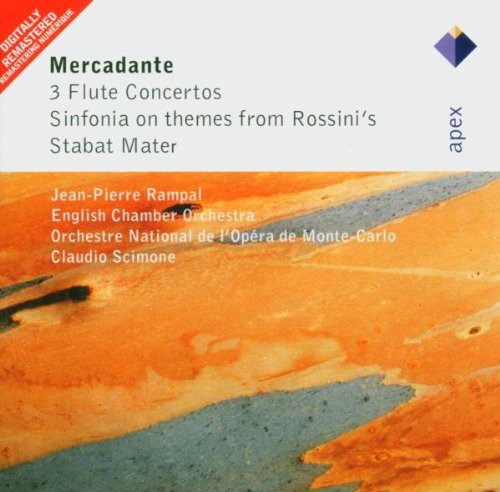 Mercadante: 3 Flute Concertos; Sinfonia On Themes From Rossini's Stabat Mater