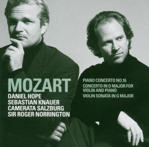 Mozart: Piano Concerto No. 16; Concerto in D major for Violin &amp; Piano; Violin Sonata in G major