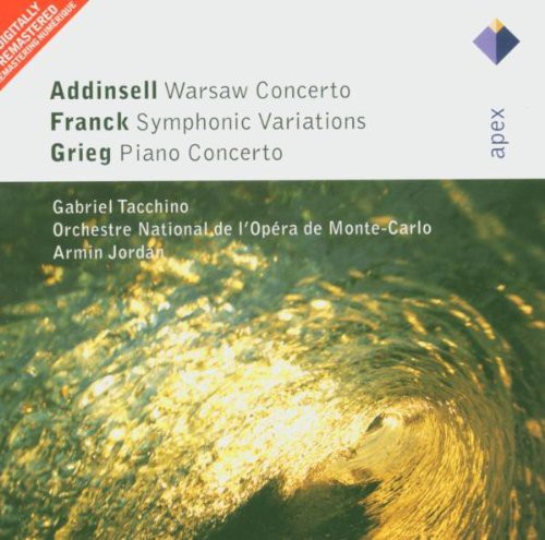 Richard Addinsell: Warsaw Concerto; Franck: Symphonic Variations; Grieg: Piano Concerto