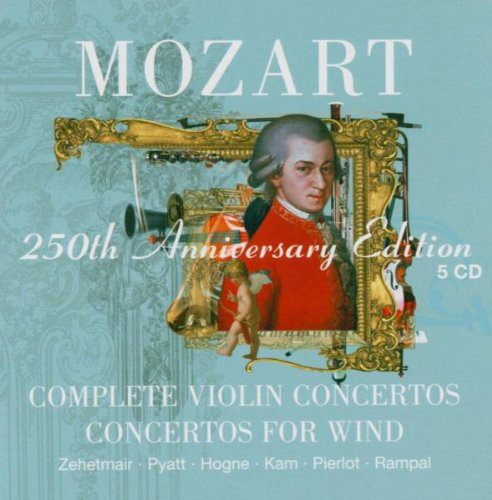 Mozart 250th Anniversary Edition: Complete Violin Concertos, Concertos for Winds