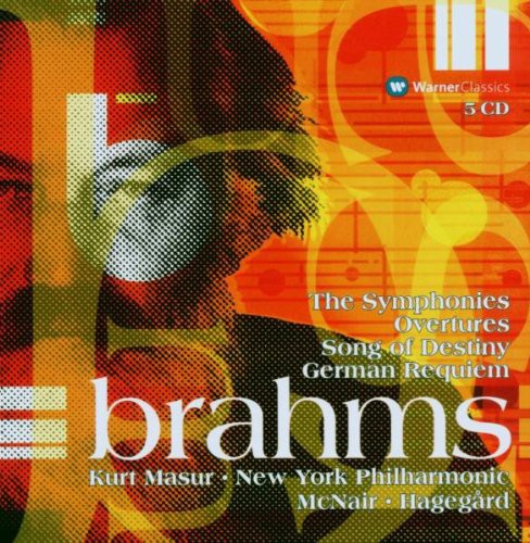 J. Brahms : The Symphonies, Overtures, Song of Destiny, German Requiem