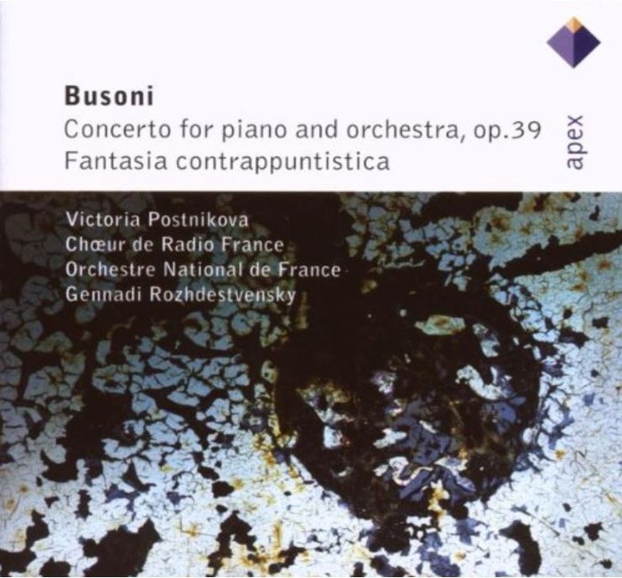 Busoni: Concerto for piano and orchestra, op. 39; Fantasia Contrappuntistica