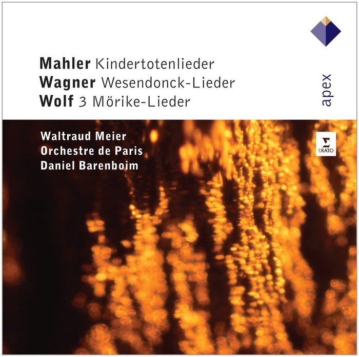 Mahler: Kindertotenlieder; Wagner: Wesendoncklieder; Wolf: 3 Mörike-Lieder