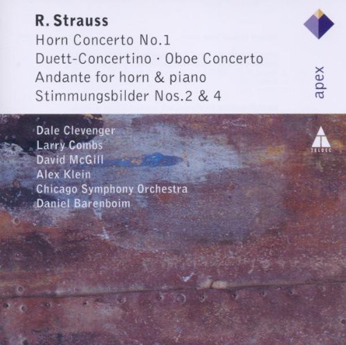 Strauss: Horn Concerto No. 1, Duett-Concertino, Oboe Concerto, Andante For Horn And Piano, Stimmungsbilder Nos. 2 &amp; 4