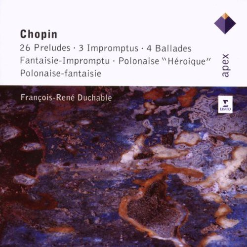 Chopin: 26 Preludes; 3 Impromptus; 4 Ballades; Fantasie - Impromptu; Polonais "Heroique"; Polonaise Fantasie