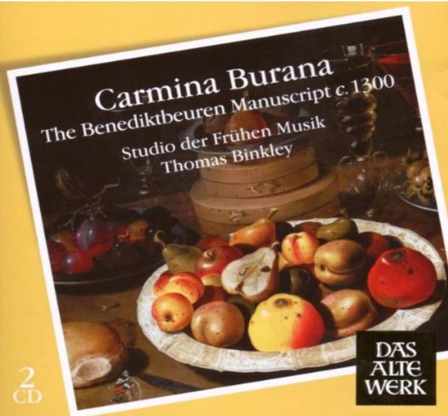 Carmina Burana - The Benediktbeuren Manuscript c.1300