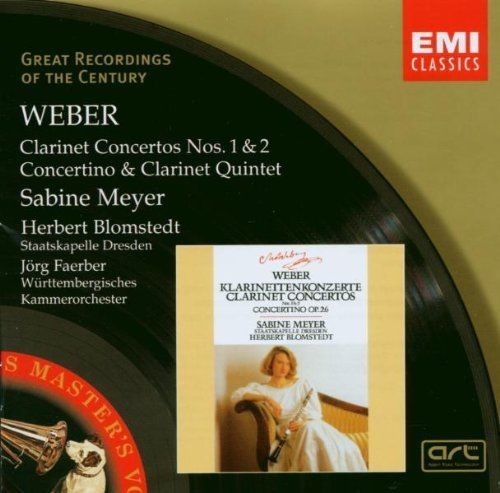 Weber : Clarinet Concertos 1 &amp; 2/Concertino in E flat/Clarinet Quintet