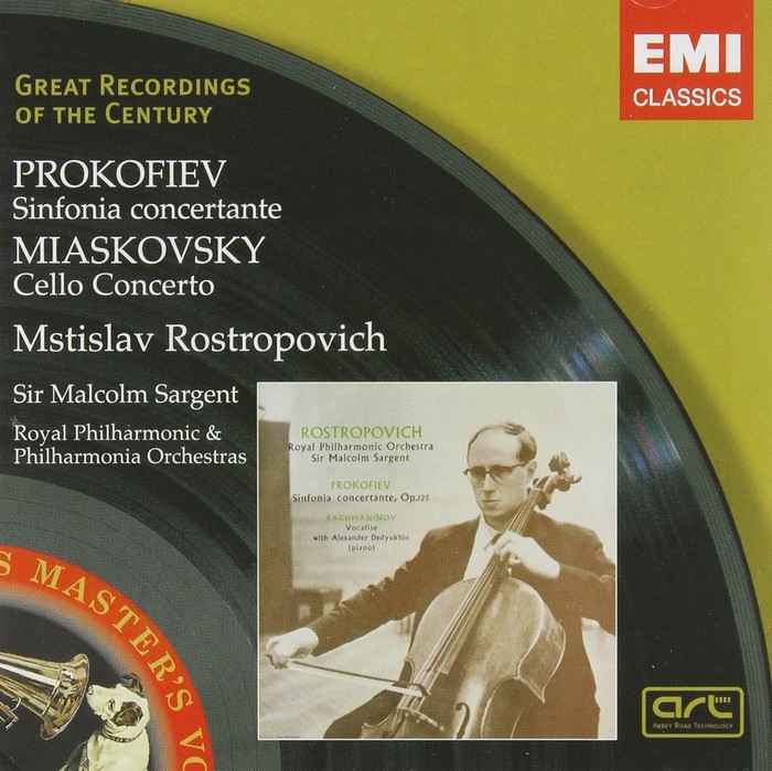 Prokofiev: Sinfonia Concertante . Miaskovsky: Cello Concerto
