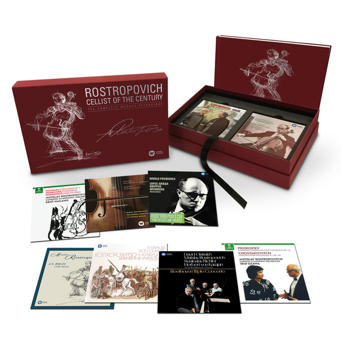 Cellist Of The Century - Complete Warner Recordings (CD40+DVD3)