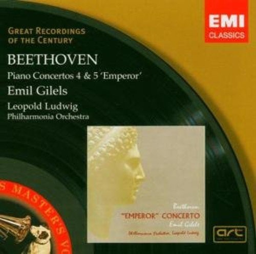Beethoven: Piano Concertos 4 &amp; 5 "Emperor"