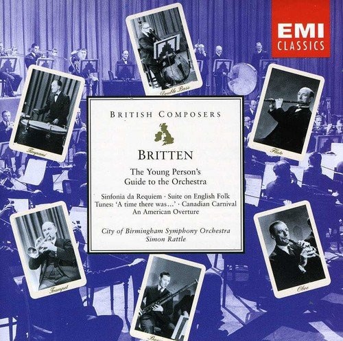 Britten: The Young Person's Guide to the Orchester / Canadian Carnival / An American Overture / Suite on English Folk Tunes / Sinfonia da Requiem