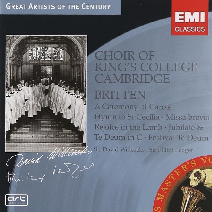 Britten: A Ceremony of Carols; Hymn to St. Cecilia; etc.