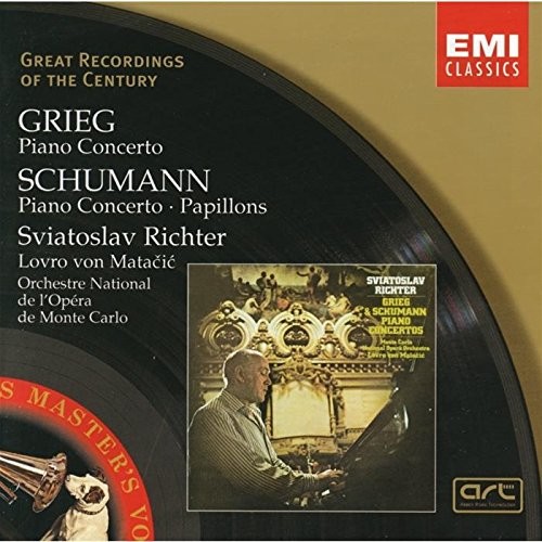 Grieg: Piano Concerto; Schumann: Piano Concerto, Papillons