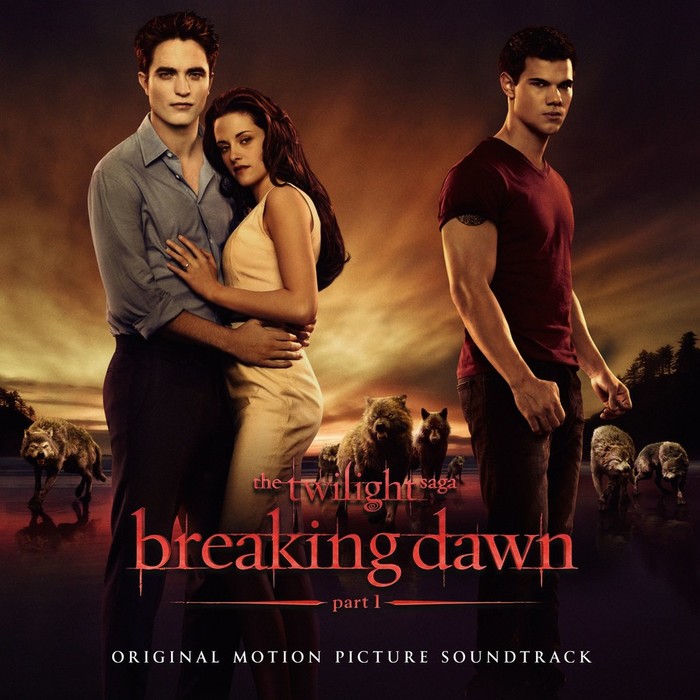 The Twilight Saga: Breaking Dawn Part 1 (O.S.T.) (Exclusive) (Milky Clear & Red Splatter Vinyl)