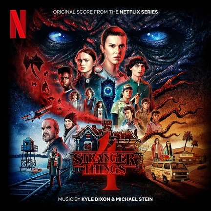 Stranger Things 4: Vol. 1, Soundtrack (Clear&Blue Vinyl) (Limited)