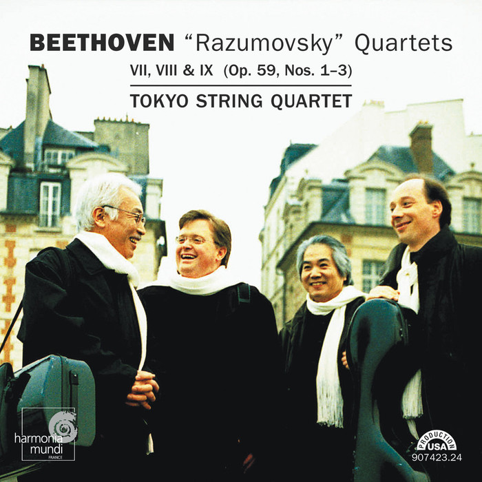 Beethoven : "Razumovsky" Quartets VII, VIII &amp; IX (Op. 59, Nos. 1-3)
