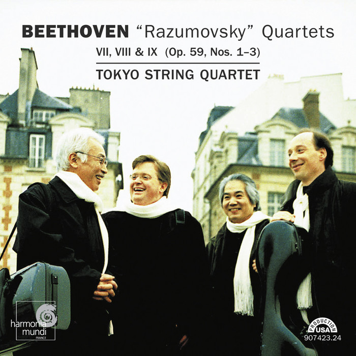 Beethoven : "Razumovsky" Quartets VII, VIII &amp; IX (Op. 59, Nos. 1-3)