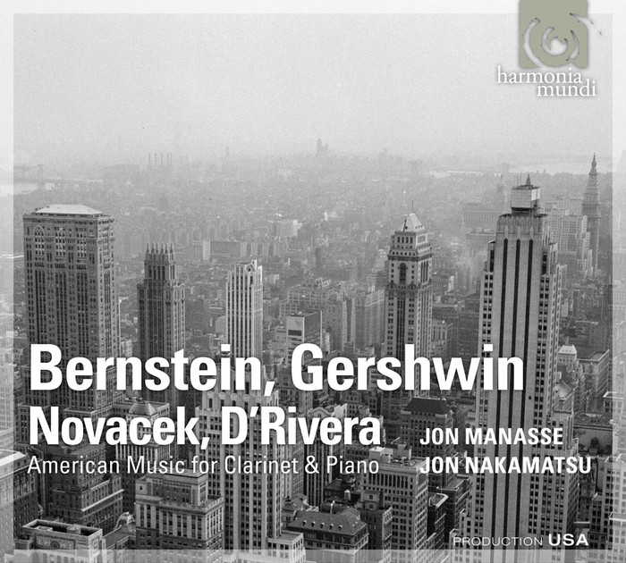 Bernstein, Gershwin, Novacek, D'Rivera : American Music for Clarinet &amp; Piano