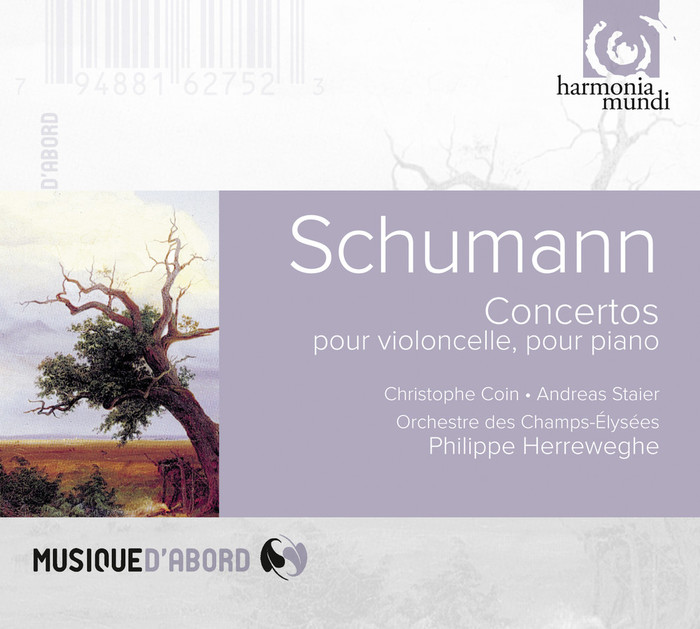 Schumann : Concertos, pour Violoncelle, Op.129, pour piano, Op.54