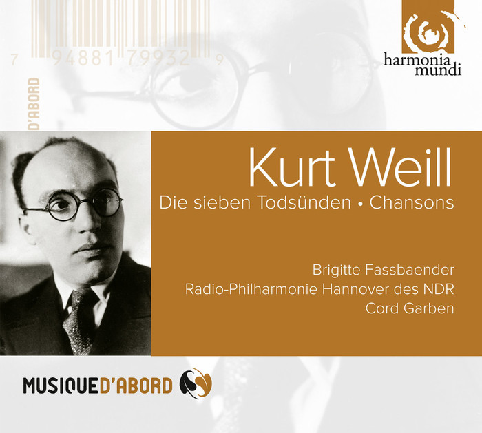 Weill : Die Sieben Todsünden, Chansons