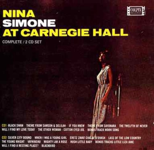 Nina Simone at Carnegie Hall