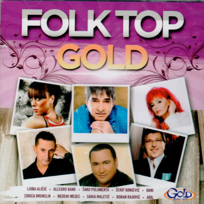 Folk Top Gold