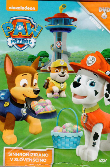 Paw Patrol Sezona 1 DVD 6 (Sinhronizirano v slovenščino)