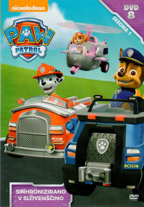 Paw Patrol Sezona 1 DVD 8 (Sinhronizirano v slovenščino)
