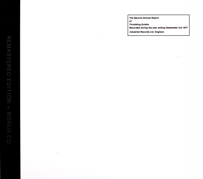 The Second Annual Report Of Throbbing Gristle