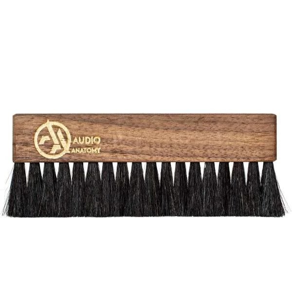 Vinyl Brush Walnut Wood and goat hair Audio Anatomy
