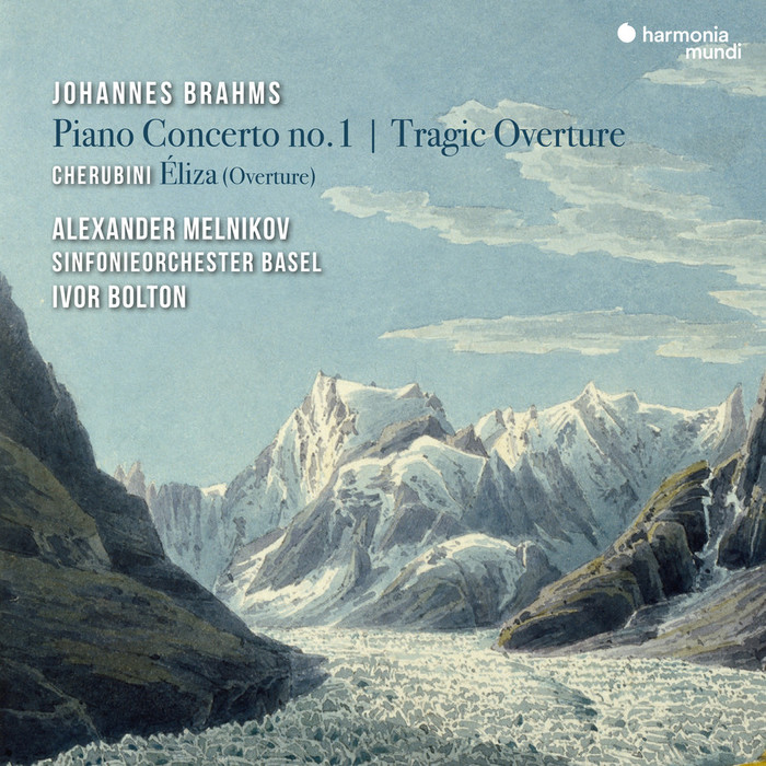 Johannes Brahms : Piano Concerto no.1 op.15 - Tragic Overture op.81, Luigi Cherubini :  Éliza, ou Le Voyage aux Glaciers du Mont Saint-Bernard [Overture]