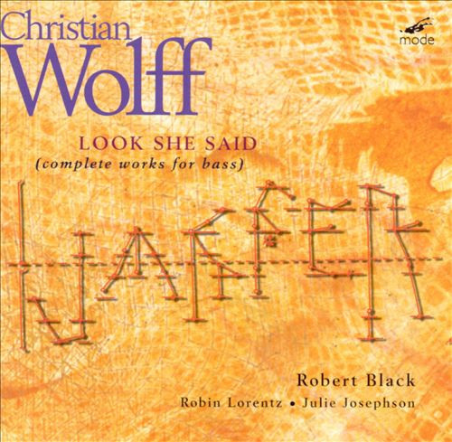 Look She Said (complete Works For Bass)