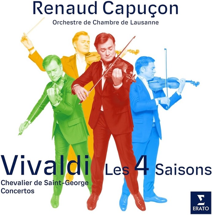 Vivaldi: Four Saisons/Saint-Georges: Violin Concertos