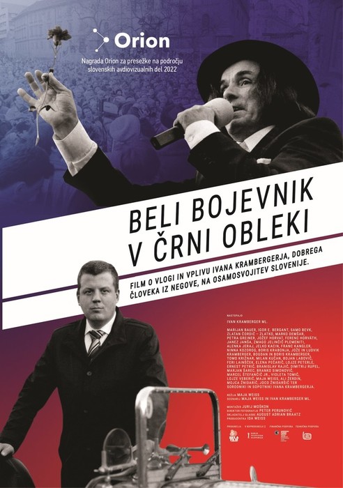 Beli bojevnik v črni obleki