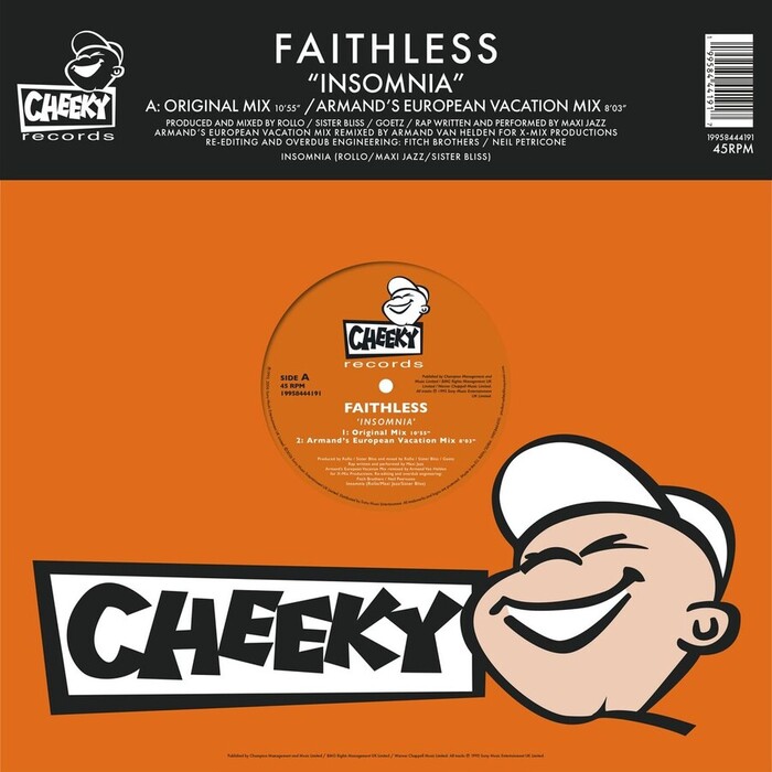 Insomnia (30th Anniversary) (Limited) (Orange BioVinyl