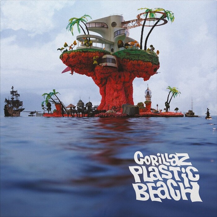 Plastic Beach (Exclusive) (Limited) (Blue, Green & Orange Vinyl) (Half-Speed Master) (180g)