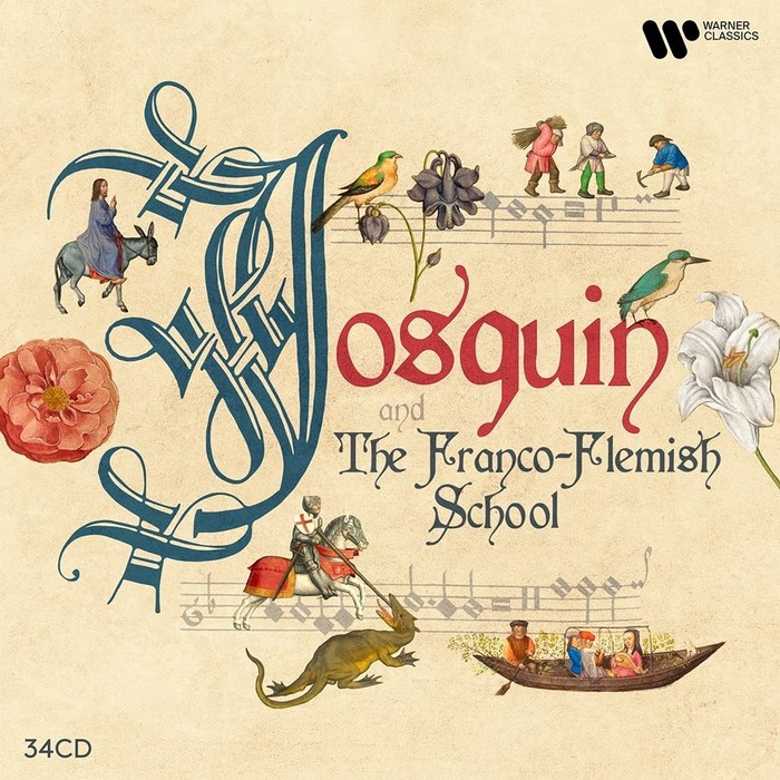 Josquin & The France - Flemish School (CD34)