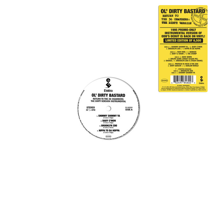 Return to the 36 Chambers (Instrumental Versions) (Black Friday) (LP2+7")