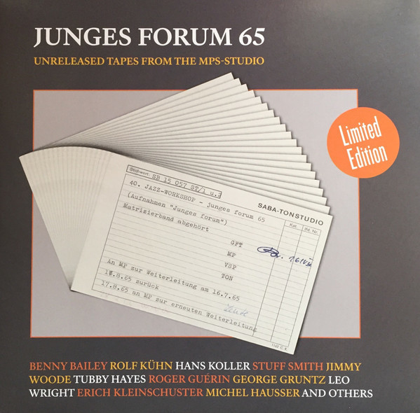 Junges Forum 65 (Unreleased Tapes From The MPS-Studio)