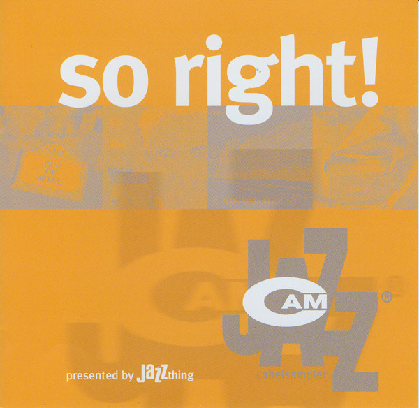 So Right - Cam Jazz Labelsampler