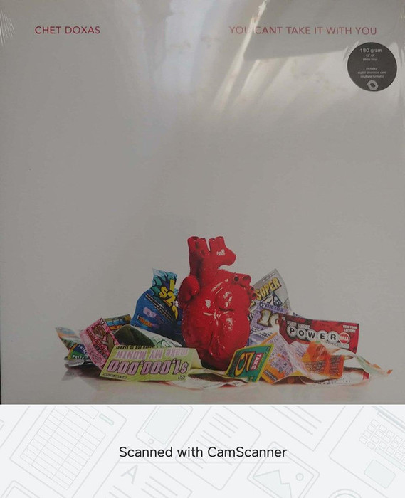 You Cant Take It With You (white Vinyl)