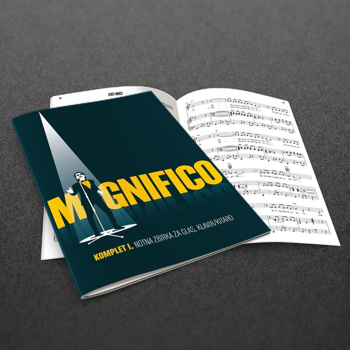 Komplet I: notna zbirka za glas, klavir/kitaro