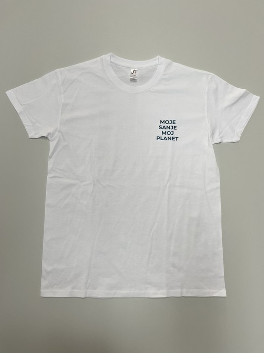 Majica Moje sanje moj planet (Bela)