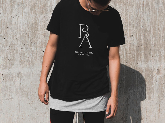 Moška majica Akustika (črna)