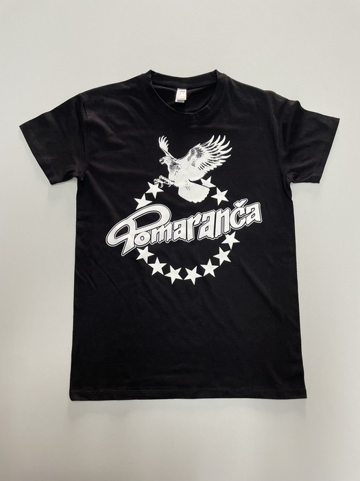 Majica (črna, bel logo)