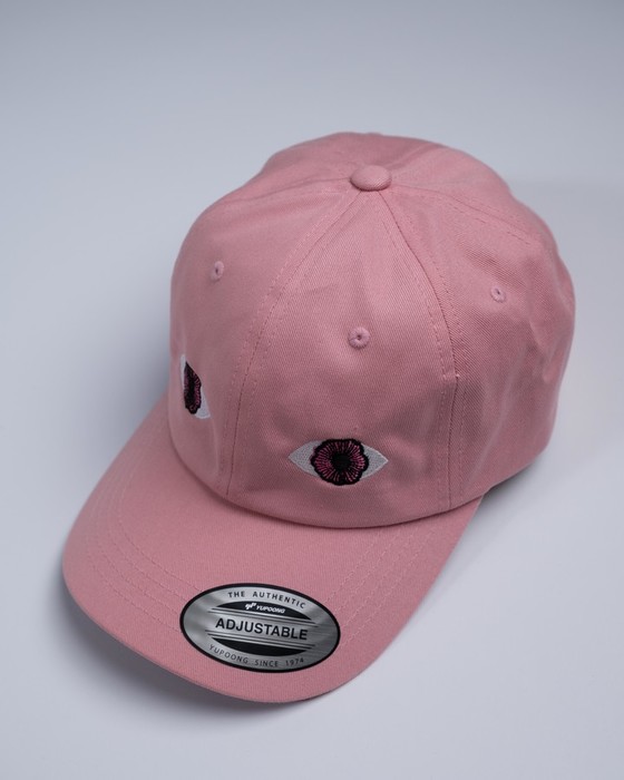 Kapa s šiltom Oči - roza