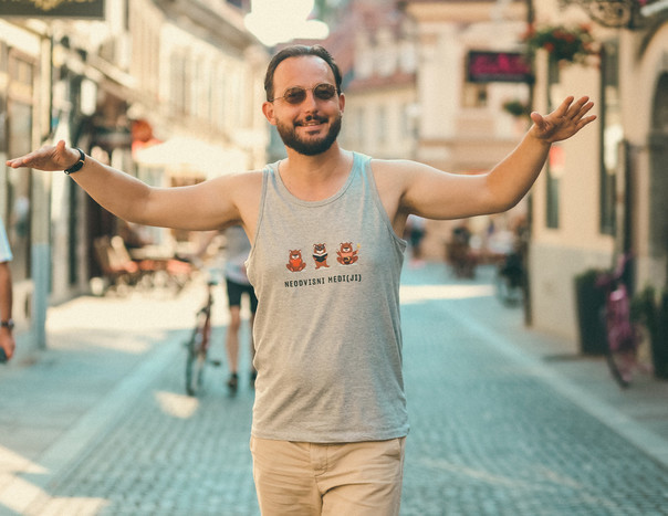 Neodvisni mediji - T-Shirt (Moški)