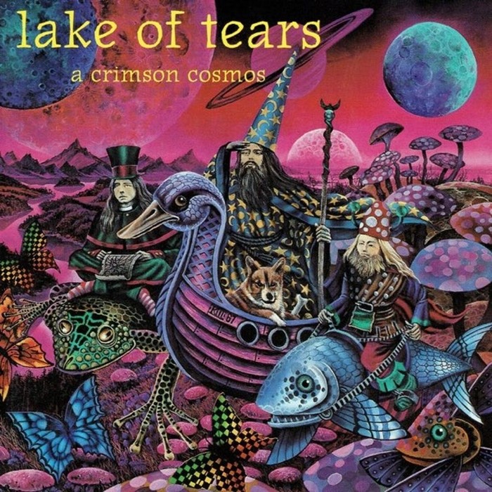 A Crimson Cosmos (Numbered) (Limited) (Transparent Marbled Magenta & Black Vinyl) (180g)