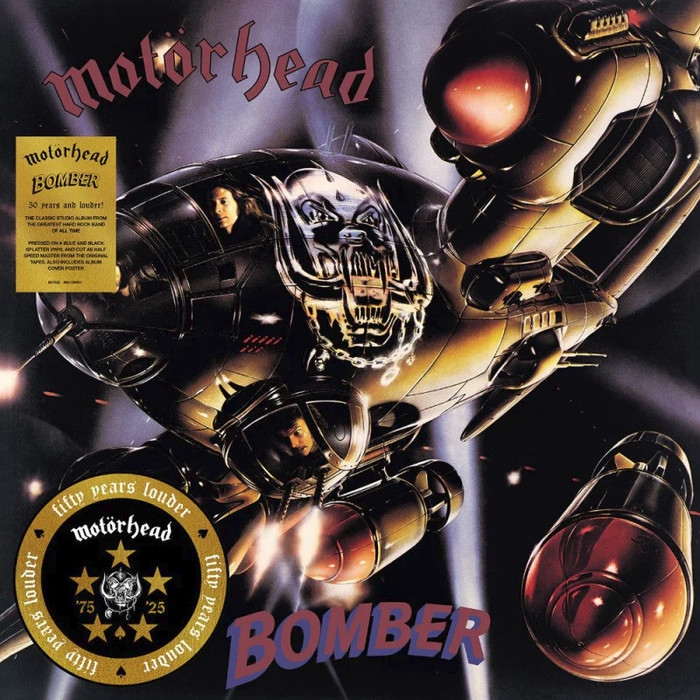 Bomber (50th Anniversary) (Limited) (Blue & Black Splatter Vinyl)